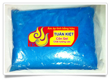 Cồn gel xanh 1kg - Cồn Khô Tuấn Kiệt - Công Ty TNHH Phạm Tuấn Kiệt